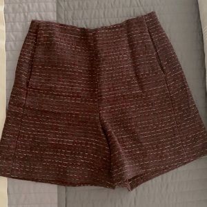 Massimo Dutti High waisted shorts.